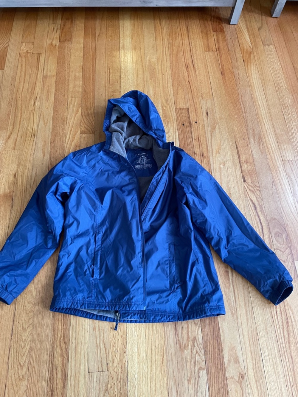 LLBean Fleece Lined Windbreaker